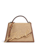 Karl Lagerfeld K/Signature 2.0 Torbu natural/tan