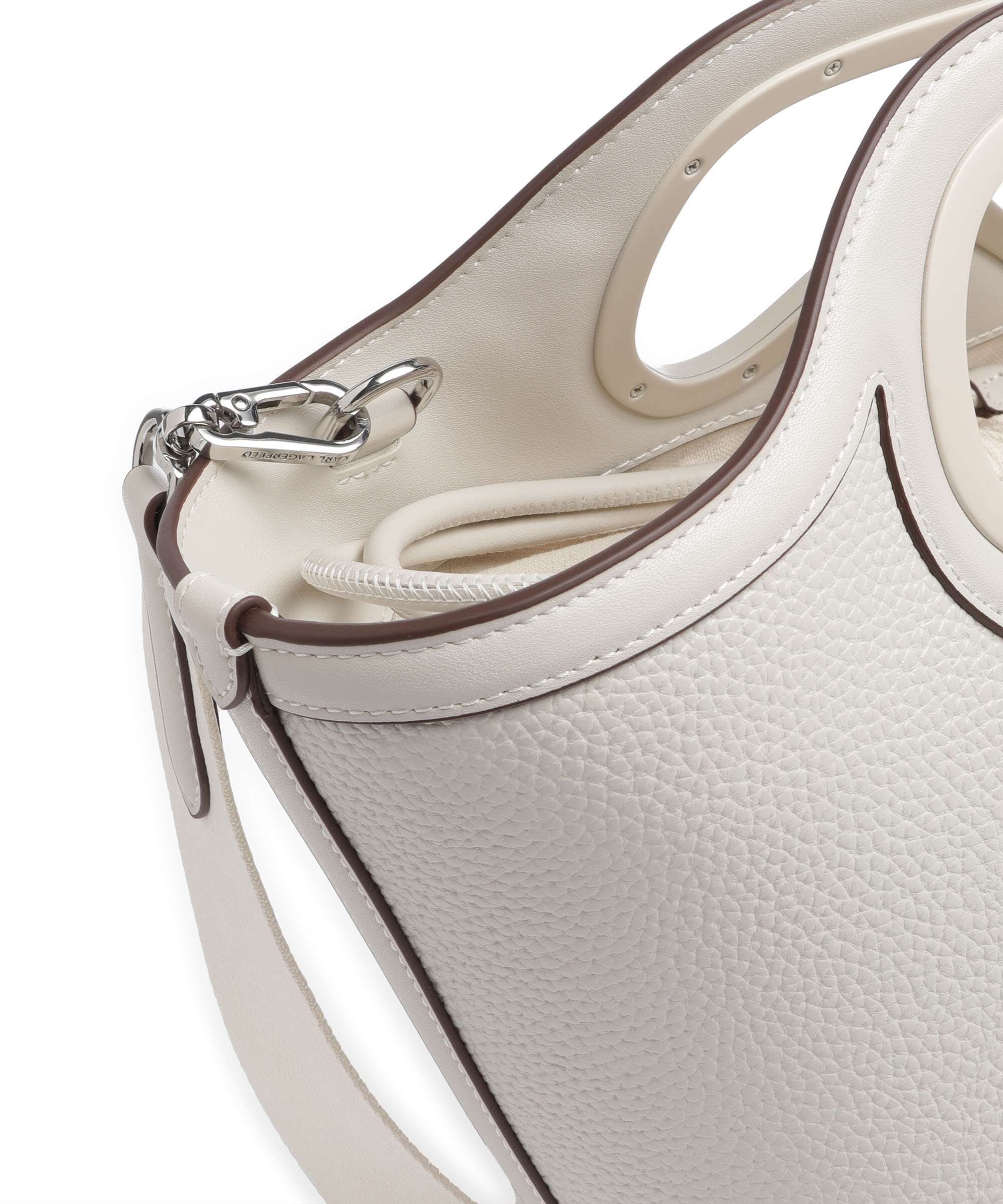 Karl Lagerfeld K/Aviator Crossbody bag cement