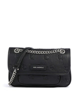 Karl Lagerfeld K/Ikon Monogram Shoulder bag tonal black