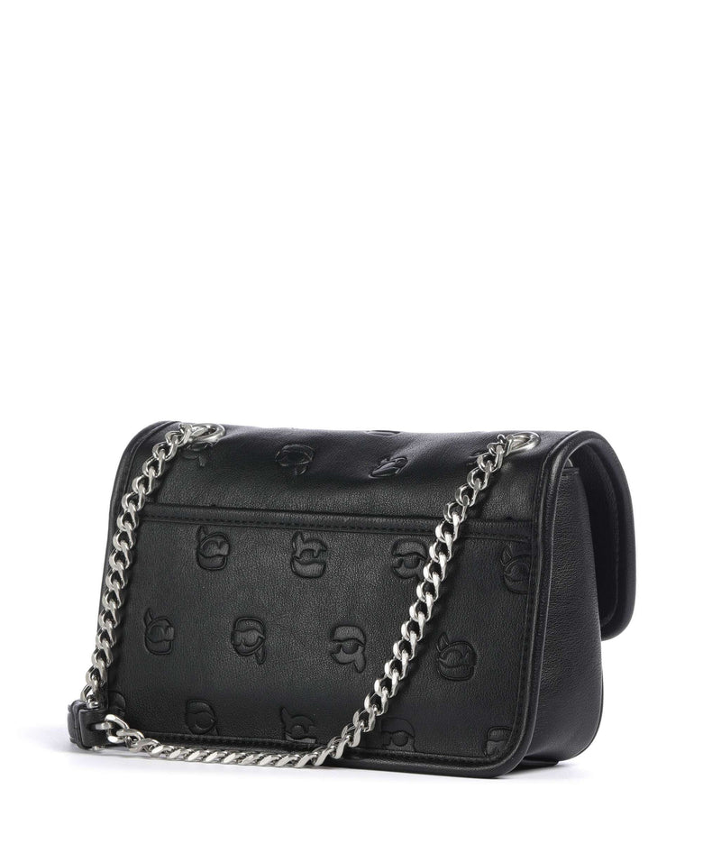 Karl Lagerfeld K/Ikon Monogram Shoulder bag tonal black