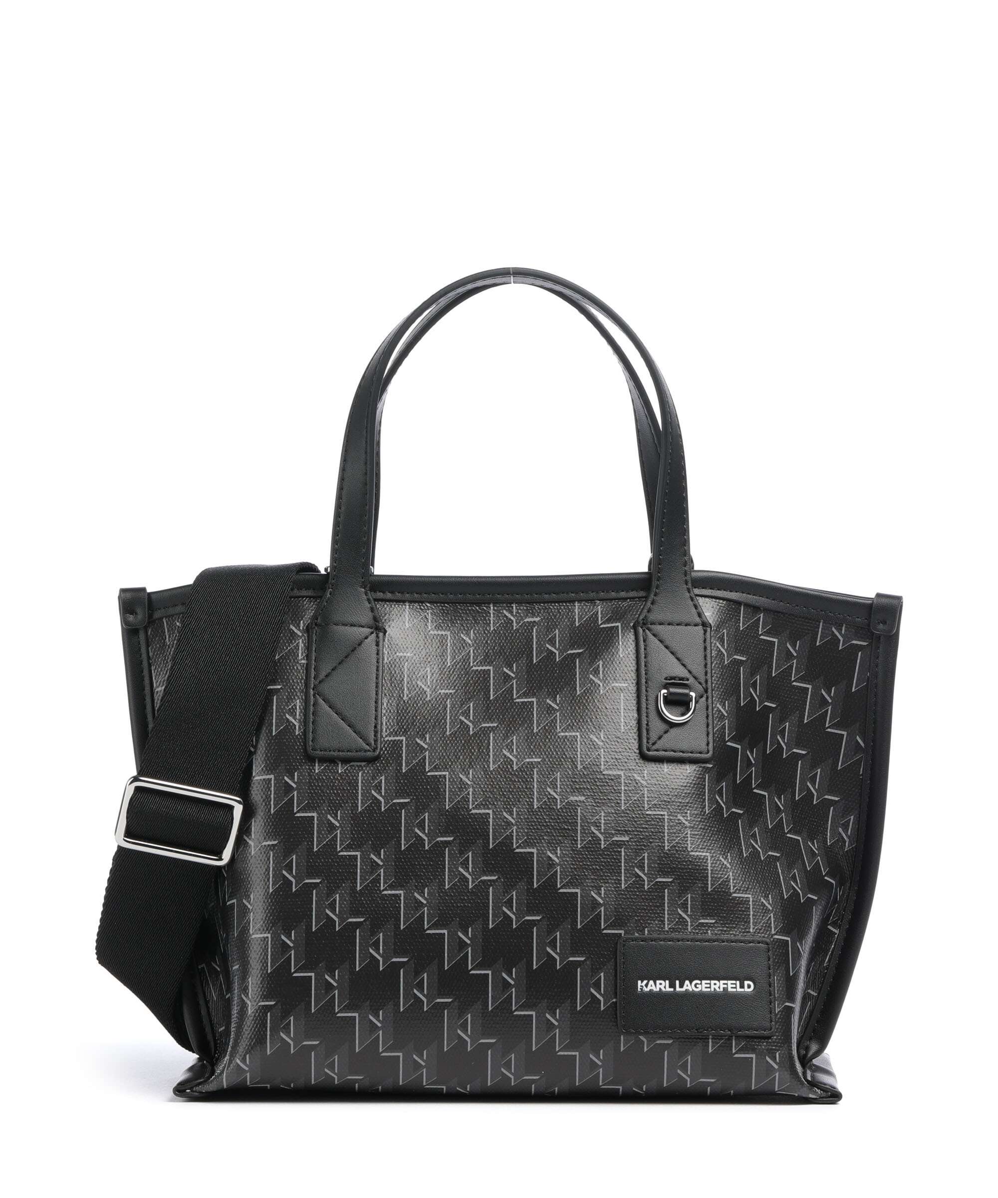 Karl Lagerfeld K/Voyage Small Handbag black mono