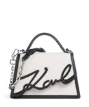 Karl Lagerfeld K/Signature 2.0 Torbu white/black