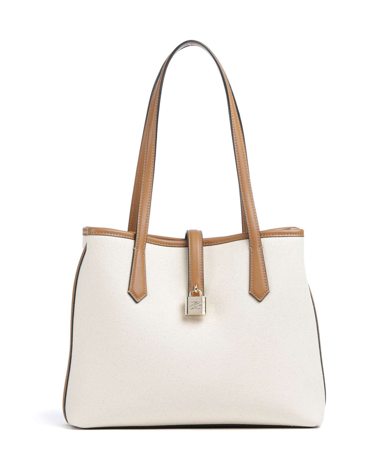 Karl Lagerfeld K/Autograph Small Tote bag canvas caramel