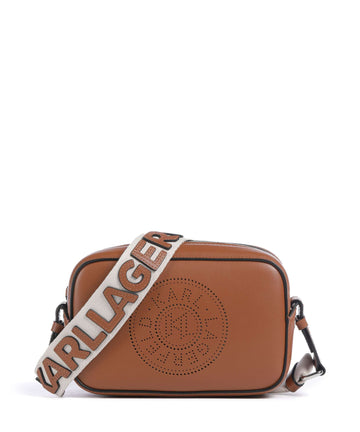 Karl Lagerfeld K/Circle Torba preko ramena dark tan