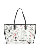 Karl Lagerfeld K/Karl Shopper offwhite