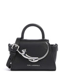 Karl Lagerfeld Ikon Choupette Mini Torba preko ramena black