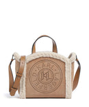 Karl Lagerfeld K/Circle Small Torbu caramel