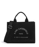 Karl Lagerfeld K/Rue St Guillaume Medium Torbu black embellishment