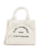 Karl Lagerfeld K/Rue St Guillaume Mini Torba preko ramena off white