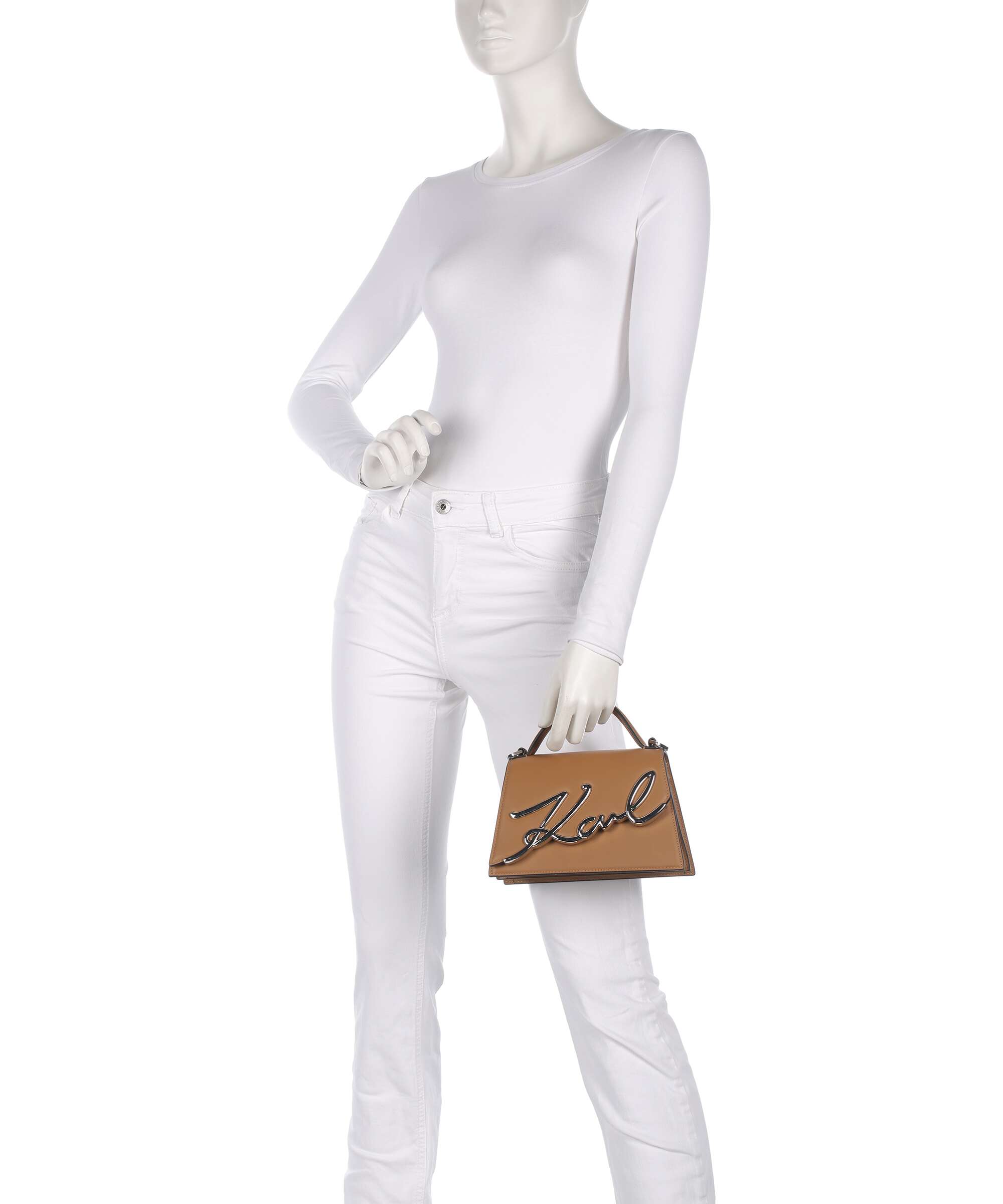 Karl Lagerfeld K/Signature 2.0 Crossbody bag caramel