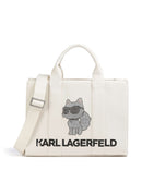 Karl Lagerfeld Ikon Choupette Medium Torbu natural