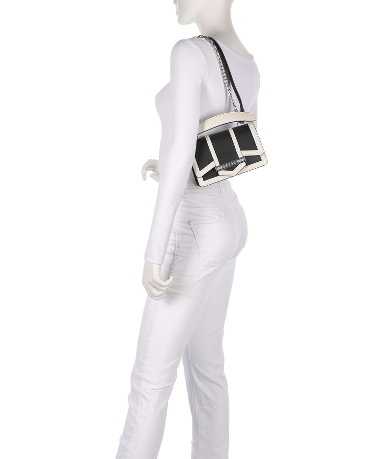 Karl Lagerfeld K/Nova Small Shoulder bag black/white
