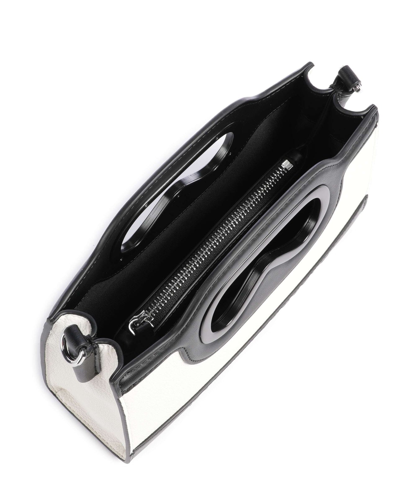 Karl Lagerfeld K/Aviator Mini Handbag white/black