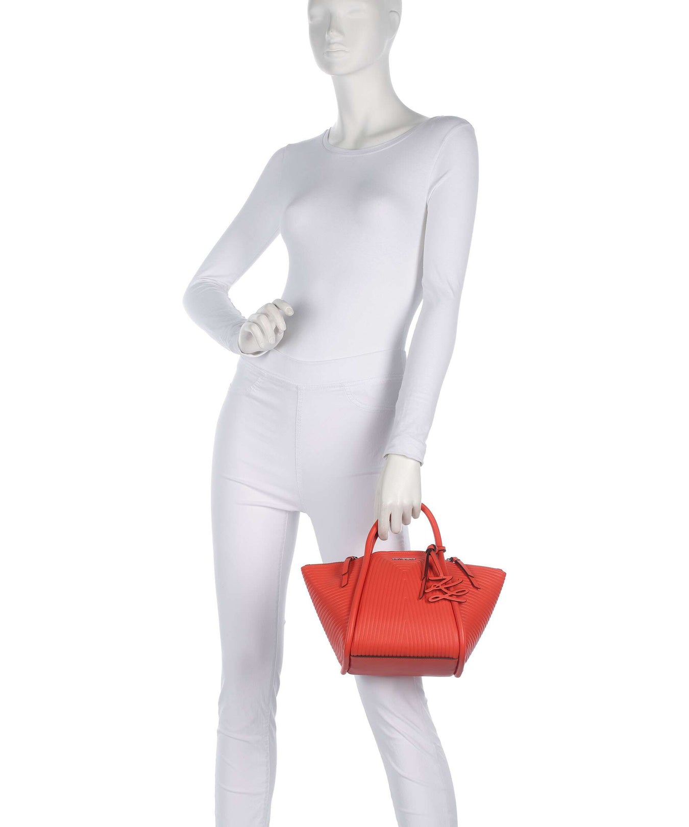 Karl Lagerfeld K/Wellen Small Handbag grapefruit