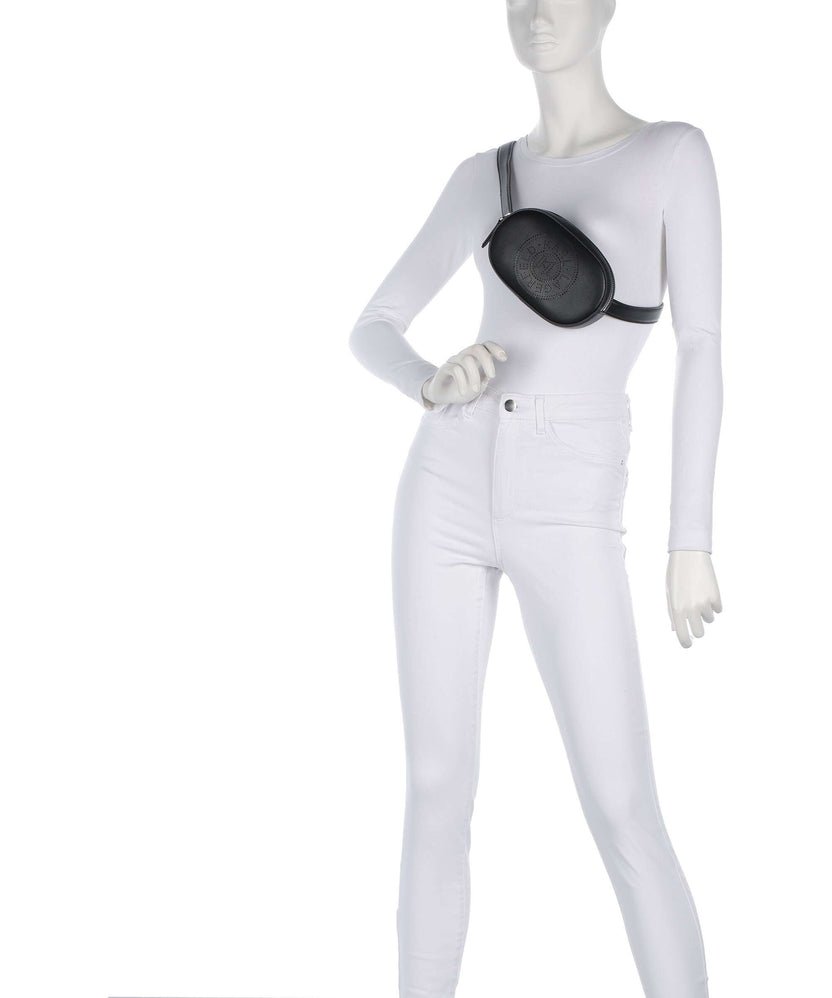 Karl Lagerfeld K/Circle Fanny pack black/nickel