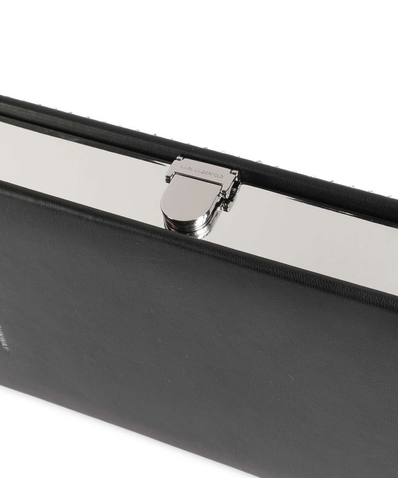 Karl Lagerfeld K/Soiree Book Shoulder bag black embellishment