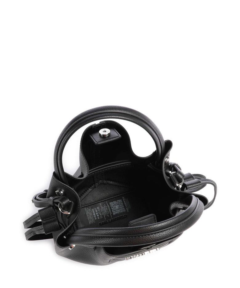 Karl Lagerfeld K/Pierced Mini Handbag black nickel