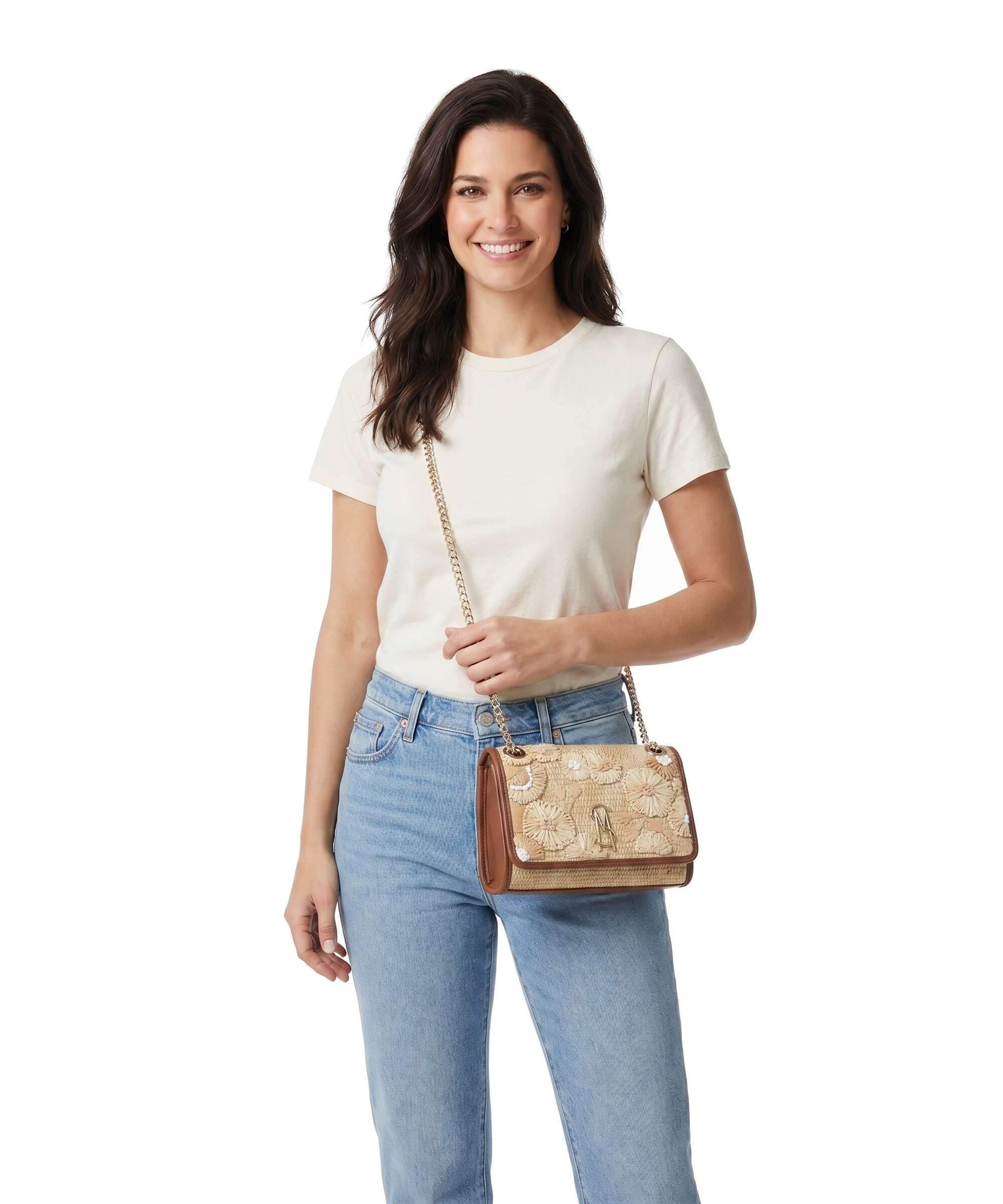 Steve Madden BRAMON-E Crossbody bag cognac