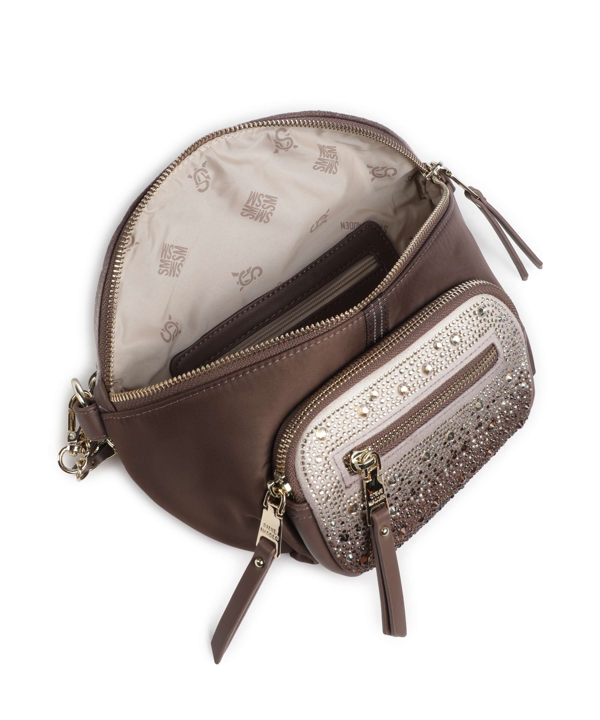 Steve Madden BMAXIMA-S Shoulder bag chocolate/gold