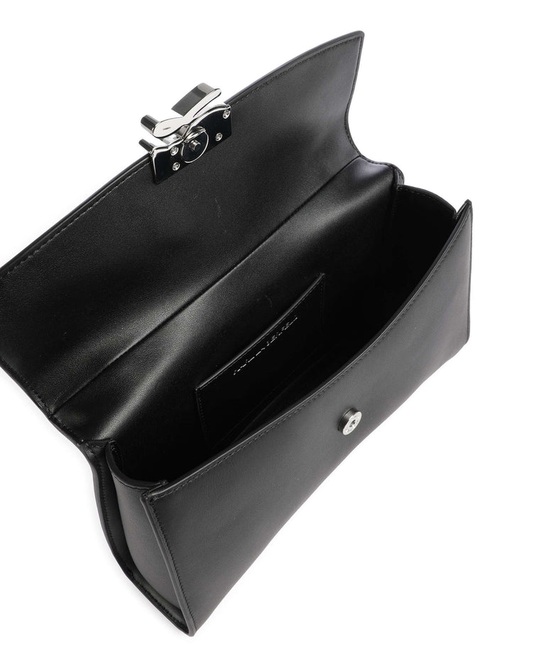 Karl Lagerfeld K/Autograph Twist Crossbody bag black/white