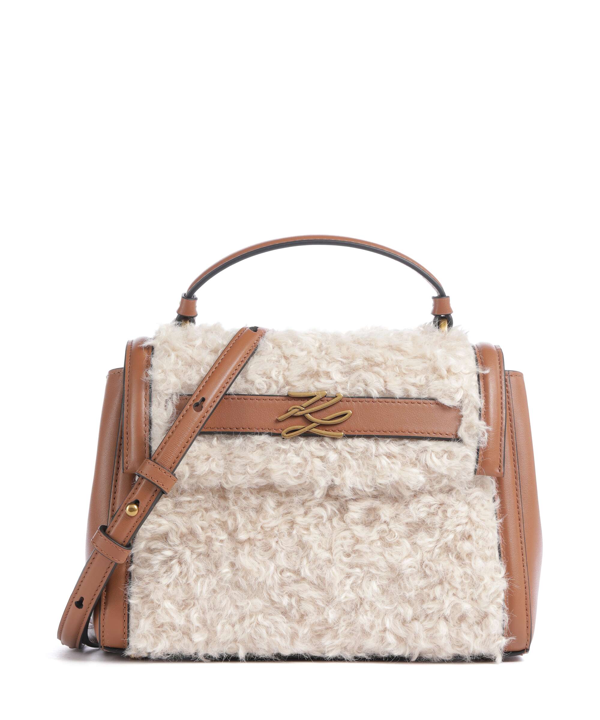 Karl Lagerfeld K/Autograph Small Handbag natural tan