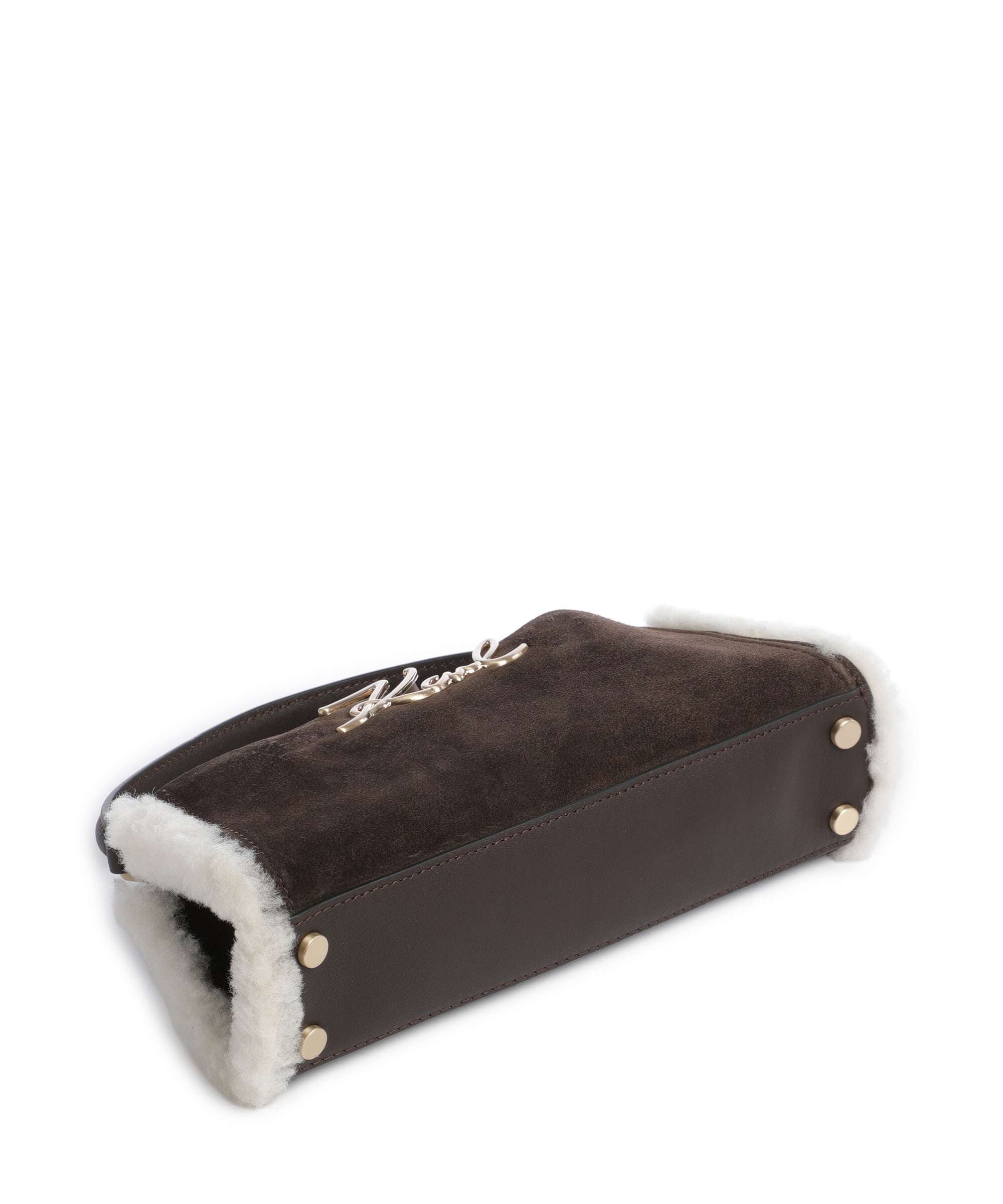 Karl Lagerfeld K/Signature Mini Crossbody bag tobacco