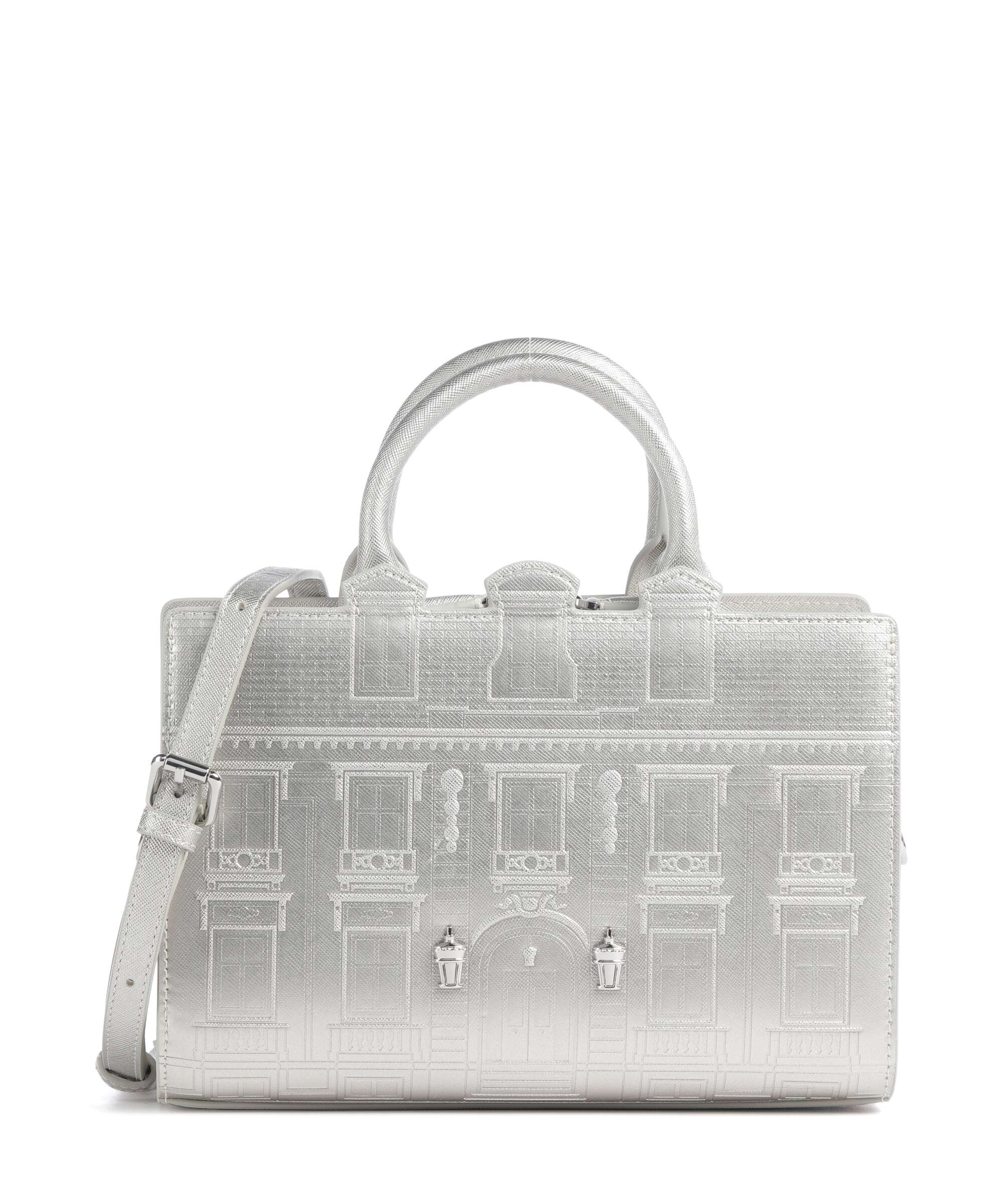 Karl Lagerfeld K/Rue St Guillaume Handbag silver