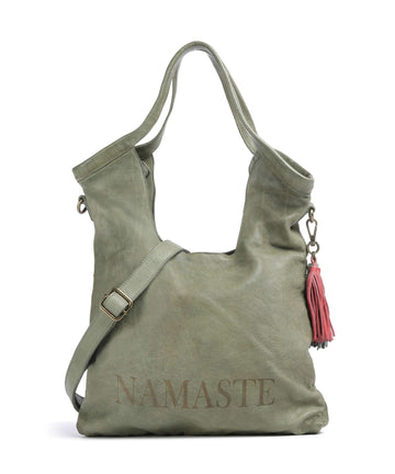 Taschendieb Wien Freundgasse 2 Shopper green leaf