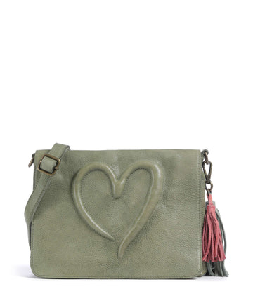 Taschendieb Wien Herzweg 3 Torba preko ramena green leaf