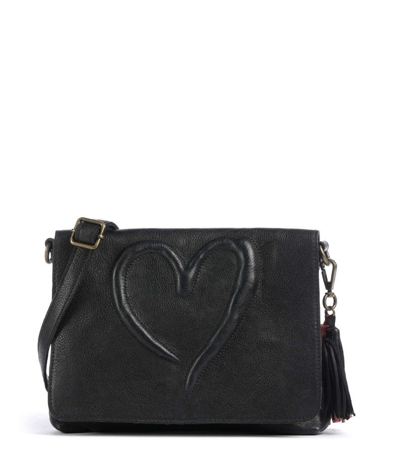 Taschendieb Wien Herzweg 3 Crossbody bag black bean