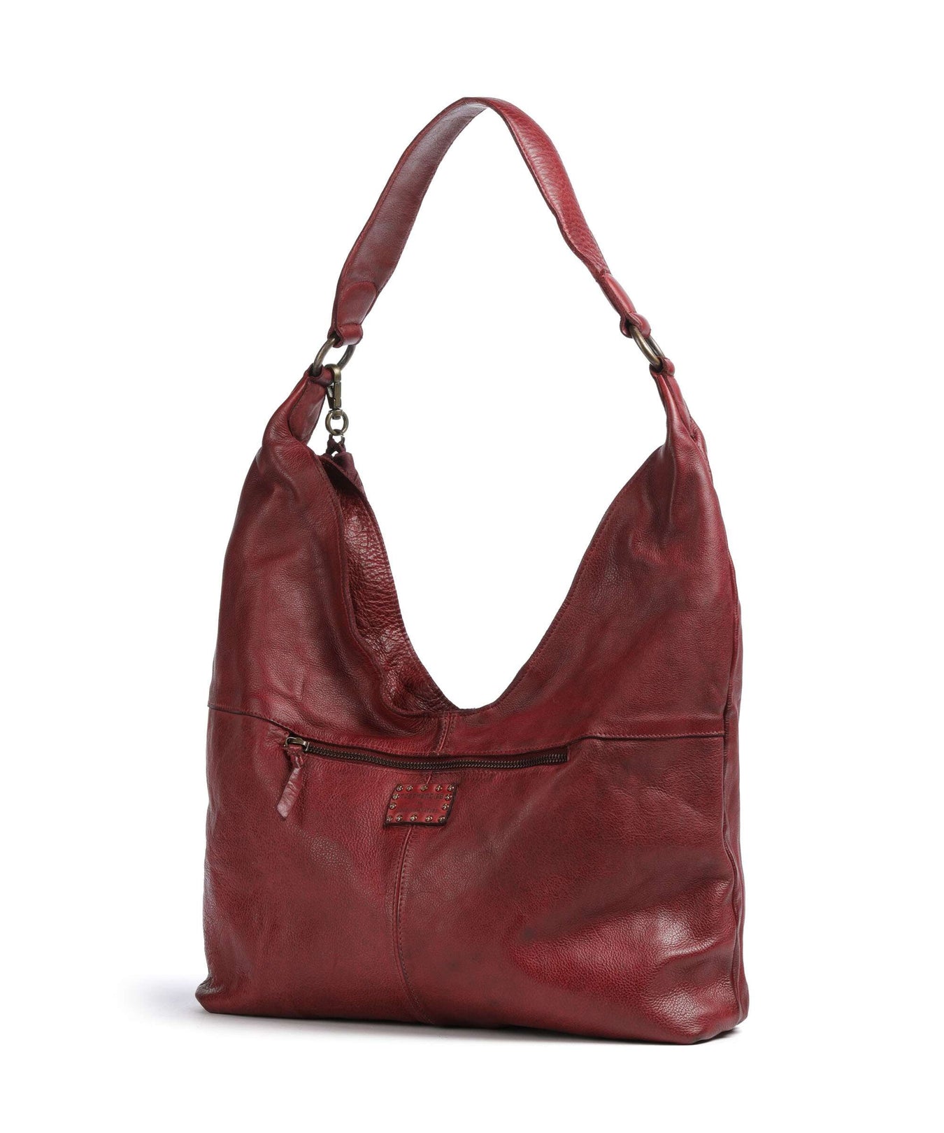 Taschendieb Wien Glücksbrücke 4 Hobo bag red burgundy