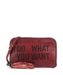 Taschendieb Wien Hanfgasse 5 Novčarka red burgundy