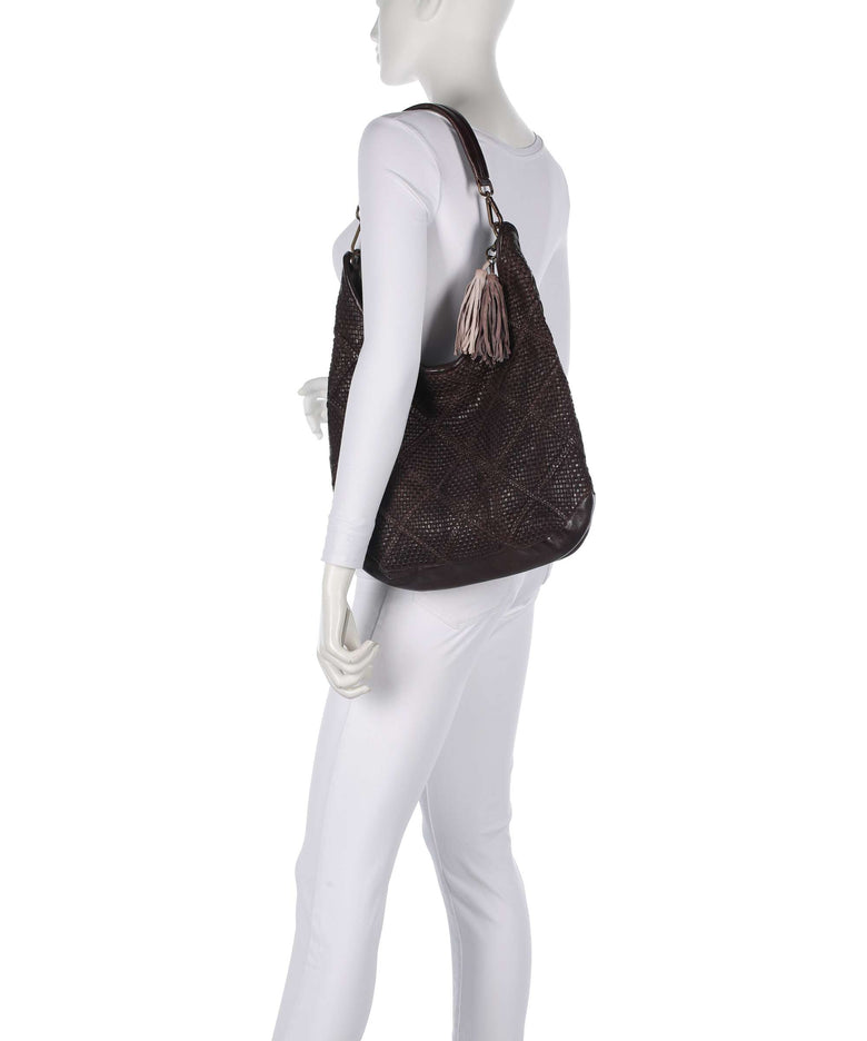 Taschendieb Wien Beatrixpark 2 Hobo bag mokka